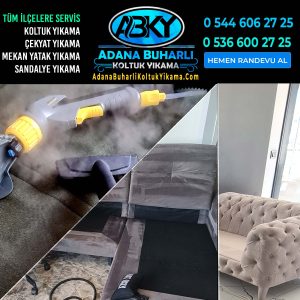 Adana Buharlı Koltuk Yıkama