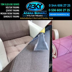 ADANA ÇUKUROVA ESENTEPE MAHALLESİ BUHARLI KOLTUK YIKAMA