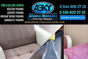 ADANA ESENTEPE MAHALLESİ BUHARLI KOLTUK YIKAMA