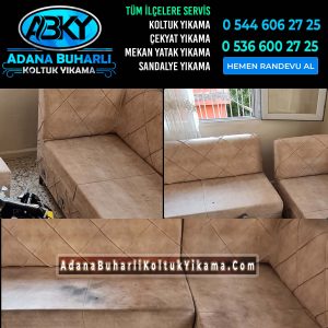 ADANA GÜZELYALI MAHALLESİ BUHARLI KOLTUK YIKAMA