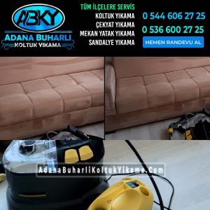 adana buharlı koltuk yıkama