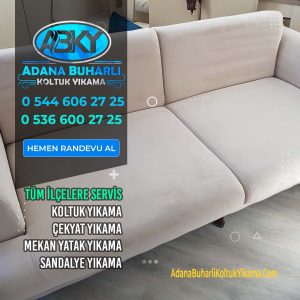 Çukurova Buharlı Koltuk Yıkama