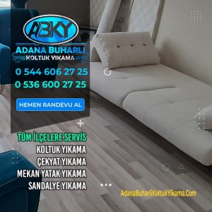 Çukurova buharlı koltuk yıkama