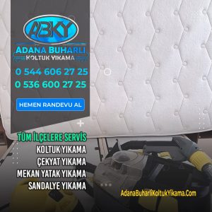 Adana Buharlı Mekan Yatak Yıkama