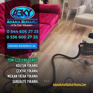 Adana Chaster Buharlı Koltuk Yıkama